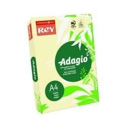Papier couleur Ivoire - Rey - Adagio - 500 feuilles  A4 - 80g - Copieur, laser, jet encre 