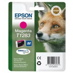 Cartouche jet d'encre - Epson - C13T12834011Magenta) - Renard- 