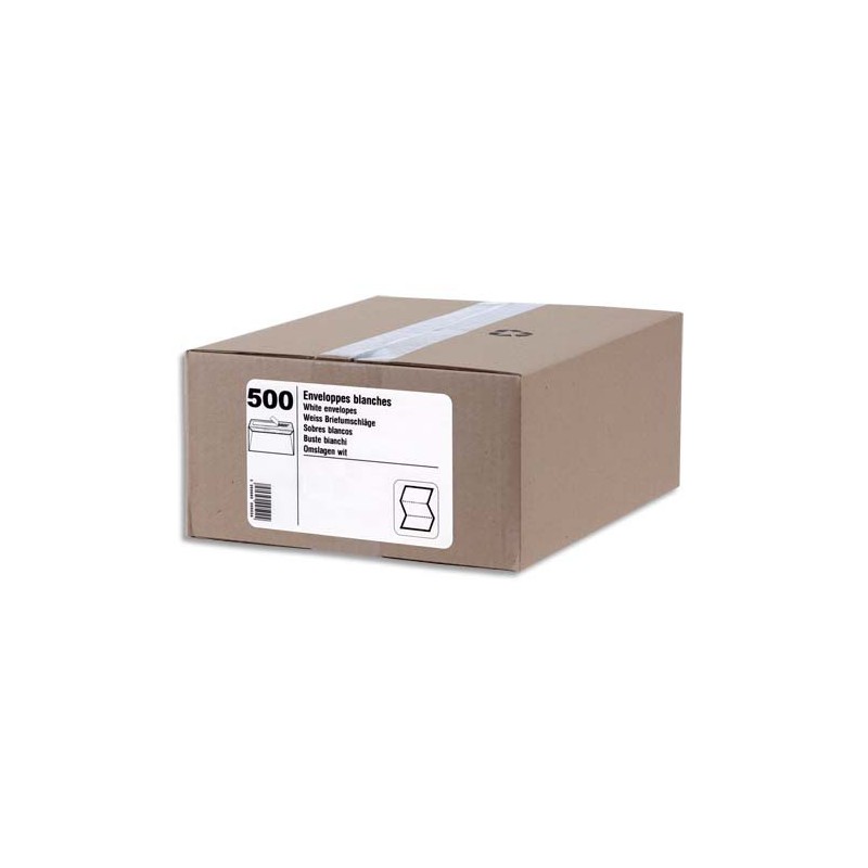 1er PRIX - Boite de 500 enveloppes - Auto adhésive - DL - fenêtre 35mm - 80g 1er PRIX - Boite de 500 enveloppes - Auto adhésive - DL - fenêtre 35mm - 80g