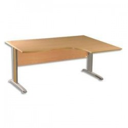 SMB BUREAU ALU HETRE L160XP80/100
