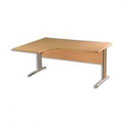 SMB BUREAU ALU HETRE L160XP80/100