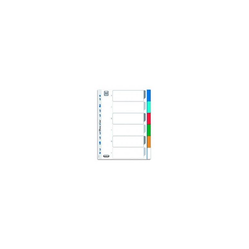  Intercalaires - PP - 6T - ELBA 6T PP 13/100 100205079