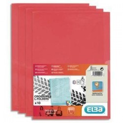 S/10 poch/Coin - FARD'LISS - PVC - Rouge - ELBA