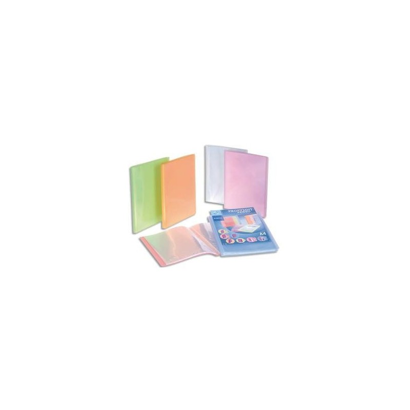 Porte-Doc.- PROPYSOFT - 40 Vues - Assortis - VIQUEL Porte-Doc.- PROPYSOFT - 40 Vues - Assortis - VIQUEL