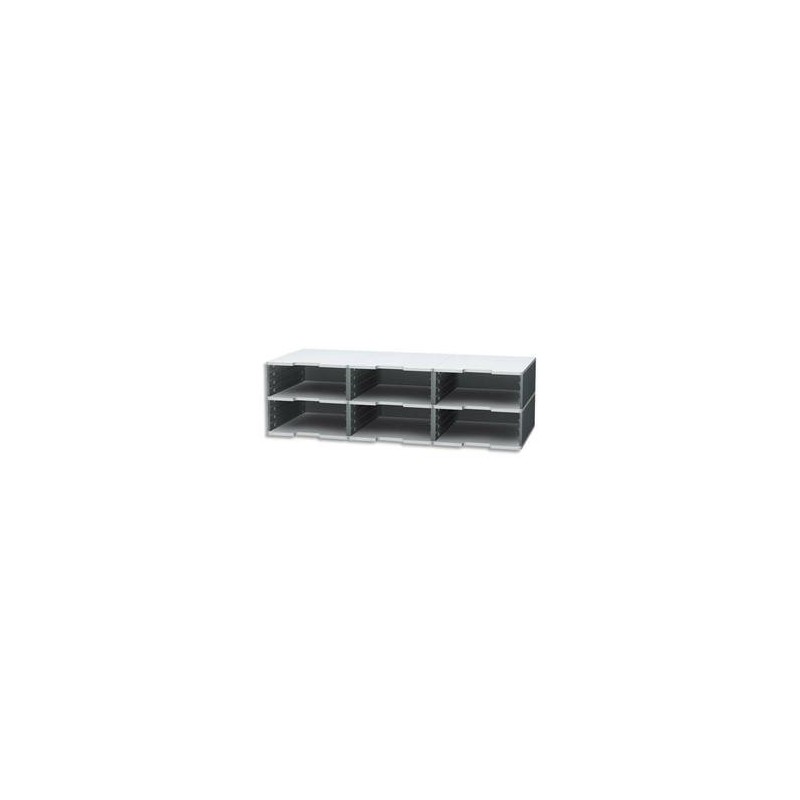 Trieur - MODULODOC/Jumbo - 6 Cases - EXACOMPTA