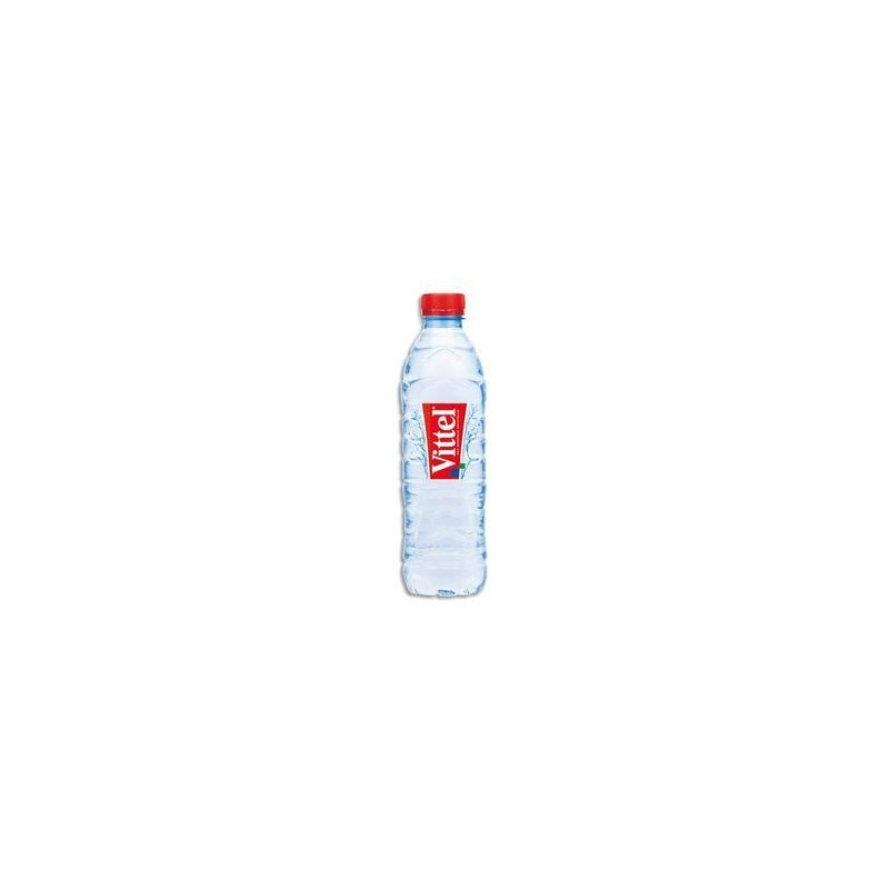 Bouteille plast -Eau minérale plate - 50cl - VITTEL Bouteille plast -Eau minérale plate - 50cl - VITTEL