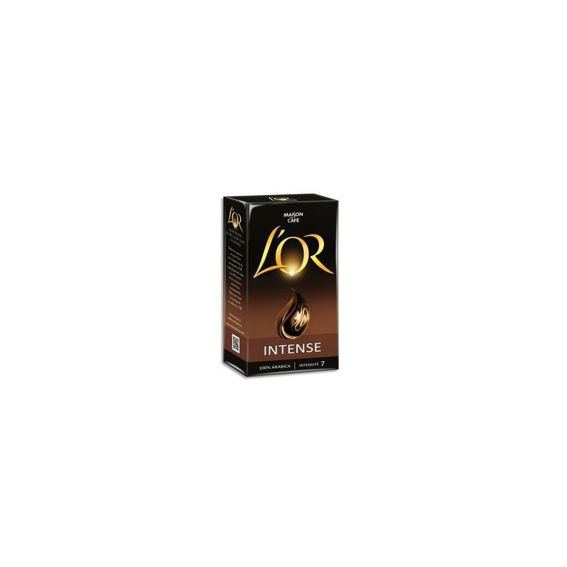 Pqt/250g - Café moulu - 100% Arabica - L'OR INTENSE Pqt/250g - Café moulu - 100% Arabica - L'OR INTENSE
