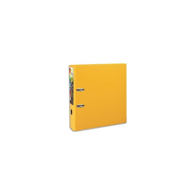 Classeur/Levier - PREM TOUCH - Dos 8cm - Jaune - EXACOMPTA Classeur/Levier - PREM TOUCH - Dos 8cm - Jaune - EXACOMPTA