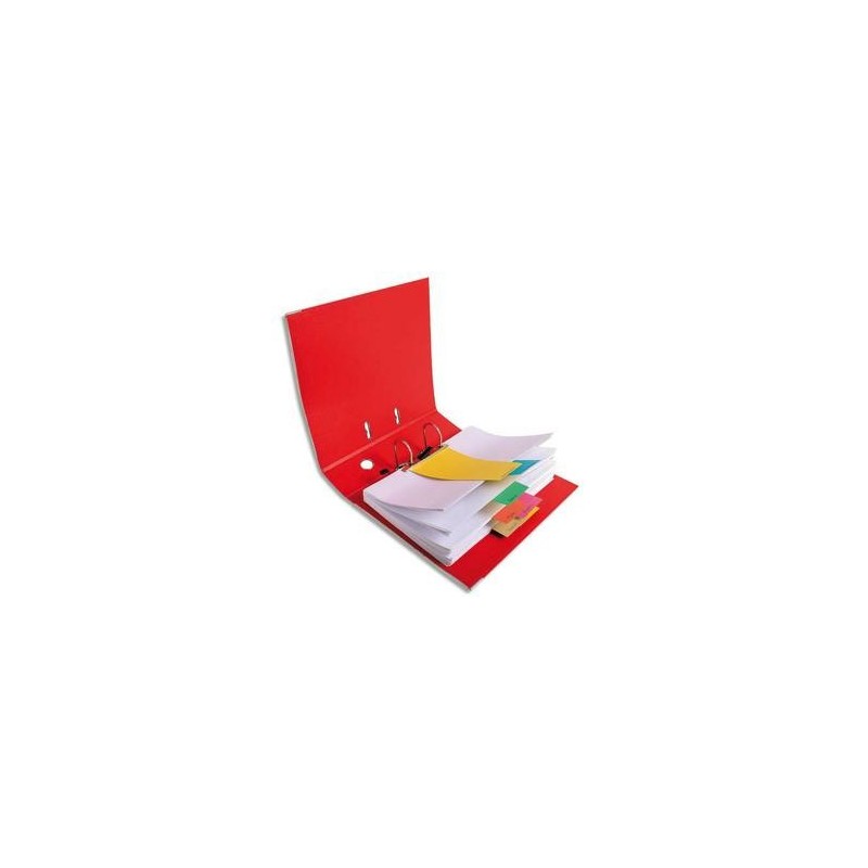 EXACOMPTA Paquet de 100 intercalaires trapèze assortis. Perforation 2 trous EXACOMPTA Paquet de 100 intercalaires trapèze assortis. Perforation 2 trous