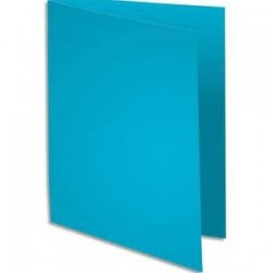Pqt 100 Chemises - SUPER 250 - 210g - Bleu clair - EXACOMPTA