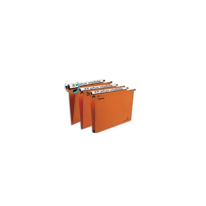 Bte 25 Dossiers susp - VMG Fond 15mm - ESSELTE Bte 25 Dossiers susp - VMG Fond 15mm - ESSELTE