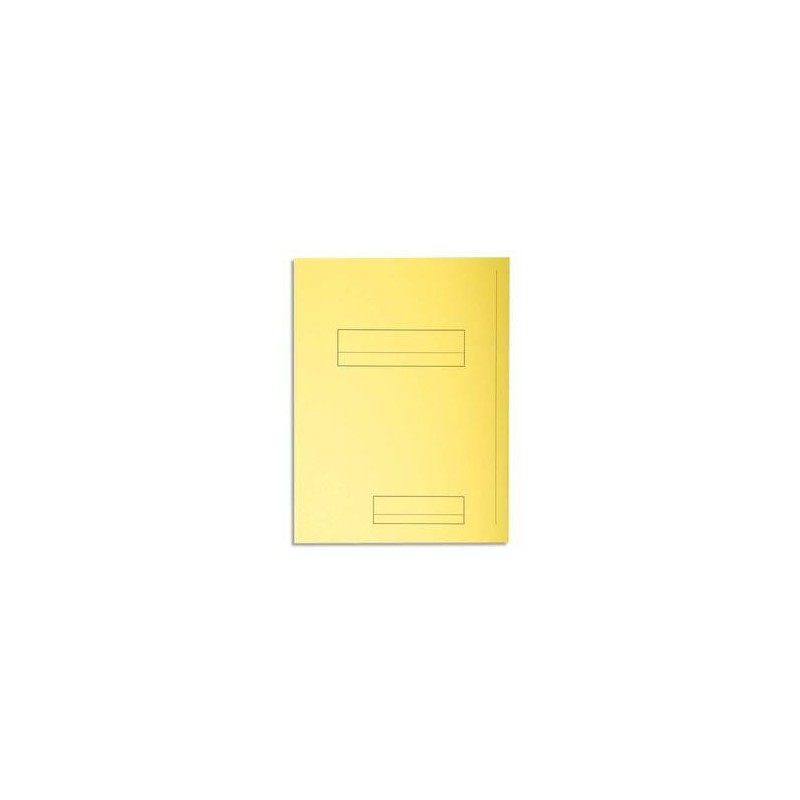 Pq 50 Chem - 2 rabats - SUPER 250 - Jaune - EXACOMPTA Pq 50 Chem - 2 rabats - SUPER 250 - Jaune - EXACOMPTA