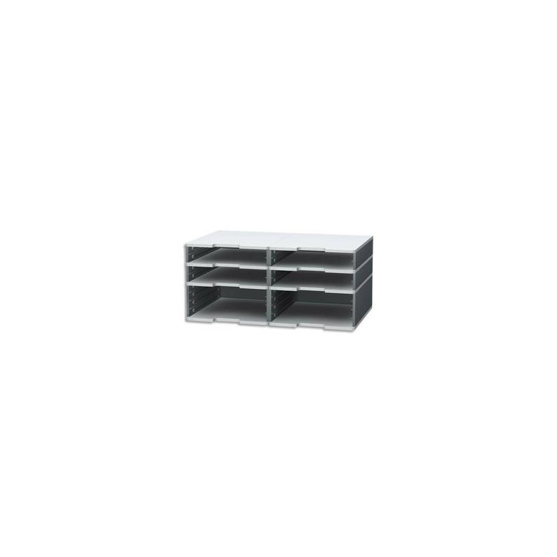 EXACOMPTA Trieur modulodoc 4 cases standard+ 2 cases jumbo EXACOMPTA Trieur modulodoc 4 cases standard+ 2 cases jumbo