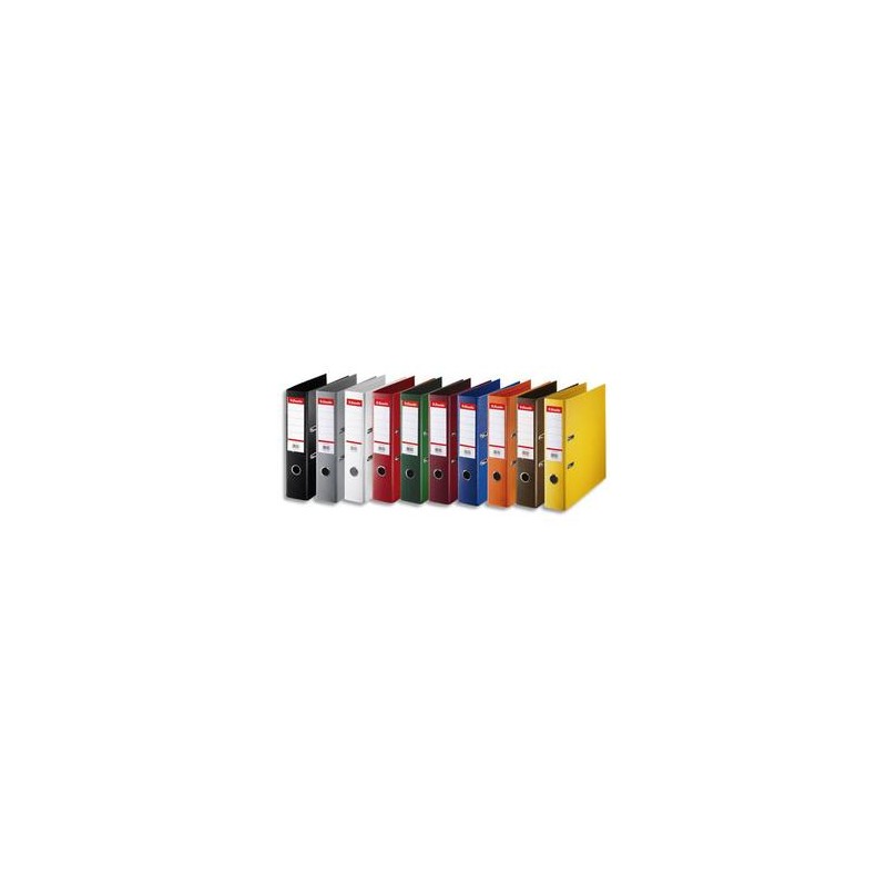 ESSELTE Classeur à levier Esselte Standard en polypropylène, dos 50 mm, coloris assortis standard ESSELTE Classeur à levier Esselte Standard en polypropylène, dos 50 mm, coloris assortis standard
