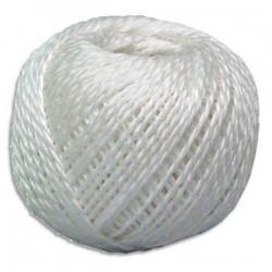 VISO Ficelle en polypropylène 250g - Longueur 88 mètres, diamétre Fil 3 mm coloris blanc