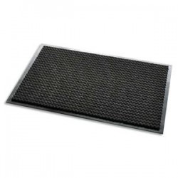 3M Tapis d'accueil Aqua Nomad 65 noir double-fibres 130 x 200 cm épaisseur 7,5 mm 65004