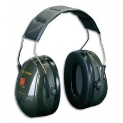 PELTOR Casque antibruit Optime II serre-tête réglable coloris vert H52001