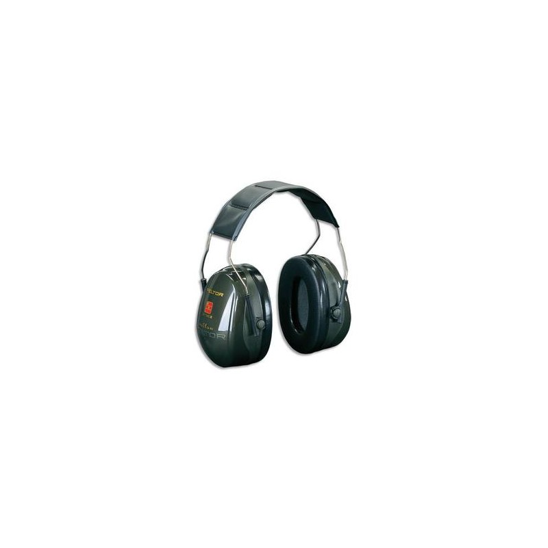 PELTOR Casque antibruit Optime II serre-tête réglable coloris vert H52001 PELTOR Casque antibruit Optime II serre-tête réglable coloris vert H52001