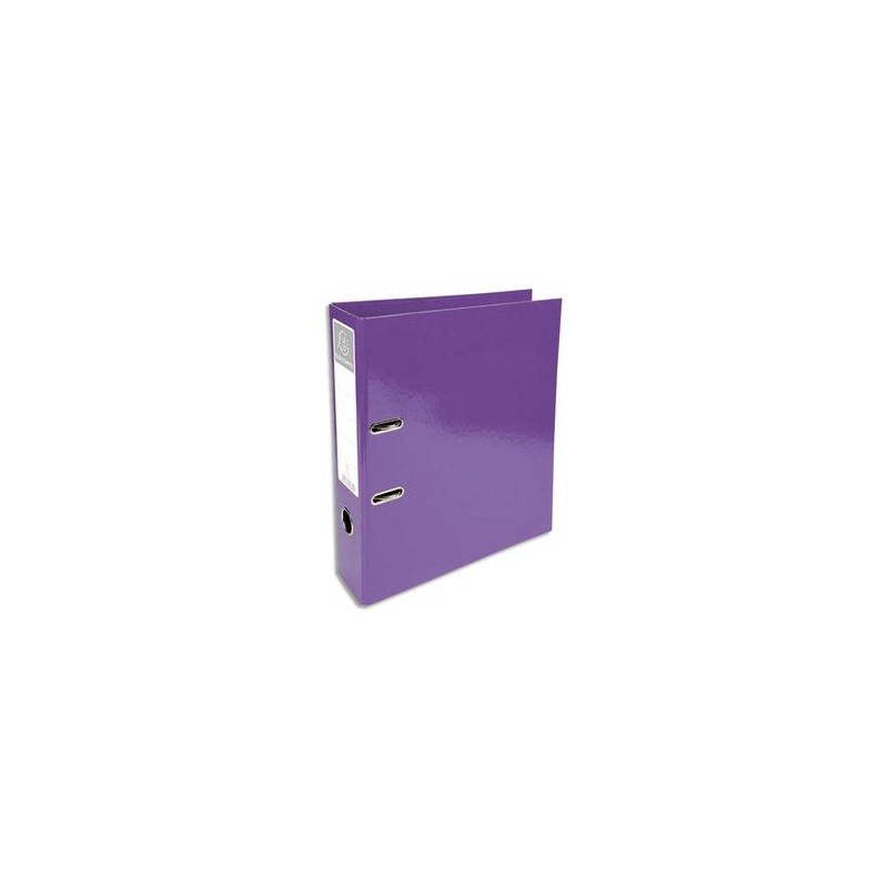 EXACOMPTA Classeur à levier IDERAMA en carton pelliculé. Dos 7 cm. Format A4+. Coloris violet EXACOMPTA Classeur à levier IDERAMA en carton pelliculé. Dos 7 cm. Format A4+. Coloris violet