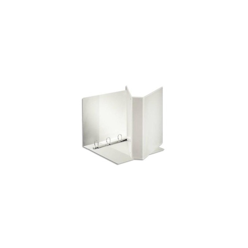 ESSELTE Classeur à couverture personnalisable sur trois faces PP blanc - dos de 7,5 cm ESSELTE Classeur à couverture personnalisable sur trois faces PP blanc - dos de 7,5 cm