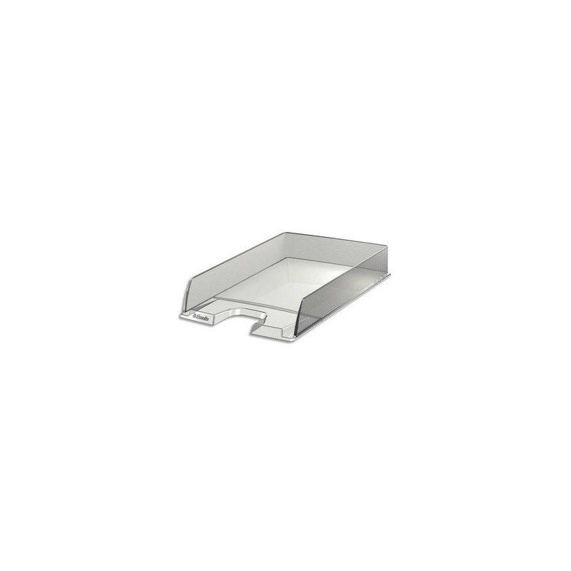 ESSELTE Corbeille à courrier EUROPOST - Transparent - L25,4 x H6,10 x P35 cm ESSELTE Corbeille à courrier EUROPOST - Transparent - L25,4 x H6,10 x P35 cm