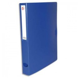 5 ETOILES Boîte de classement dos de 4 cm, en polypropylène 78/10e bleu