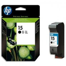 HP Cartouche jet d'encre noir pour 840 n°15 C6615D