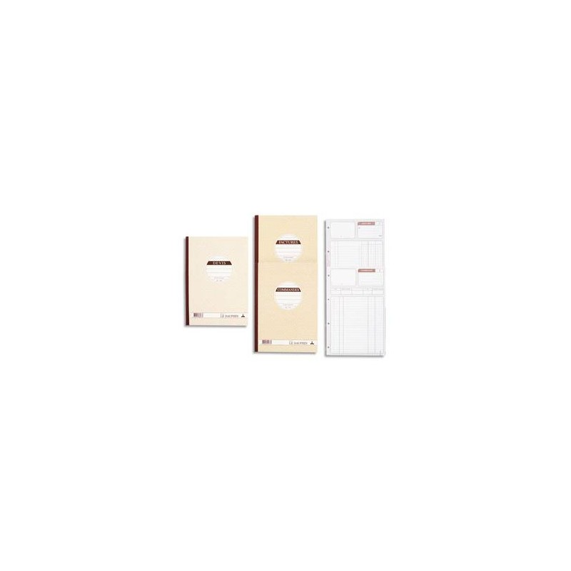 LE DAUPHIN Manifold autocopiant commande 210x297 50 feuillets dupli LE DAUPHIN Manifold autocopiant commande 210x297 50 feuillets dupli