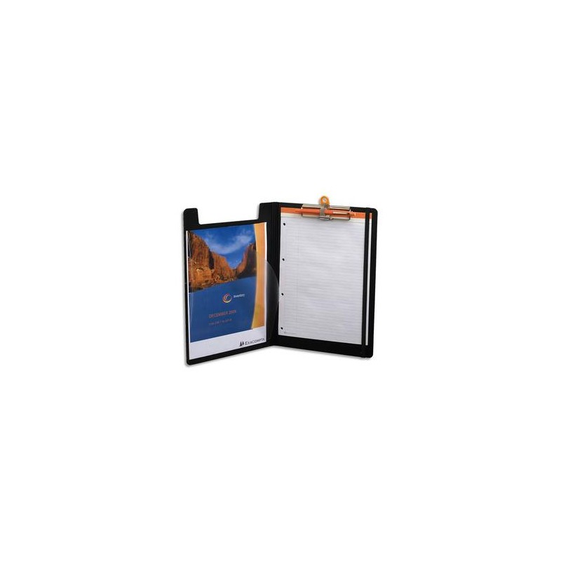 EXACOMPTA Porte bloc exactive avec rabat - format A4 - 23,7x1,5x33,5 cm EXACOMPTA Porte bloc exactive avec rabat - format A4 - 23,7x1,5x33,5 cm
