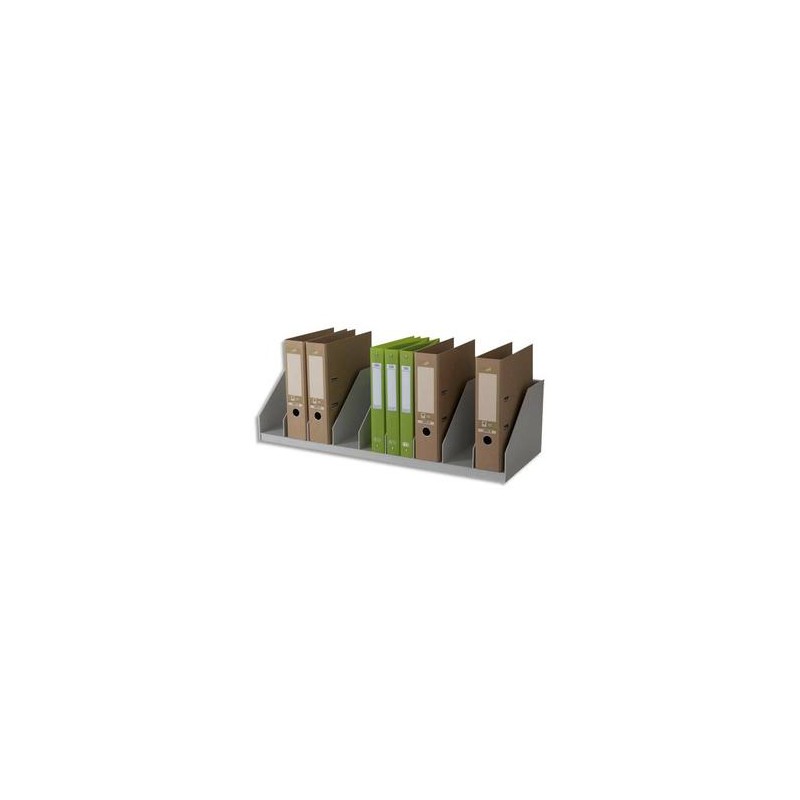 PAPERFLOW Trieurs 13 cases fixes pour classeurs à levier standard - Dimensions L111,5 x H21 x P29 cm gris PAPERFLOW Trieurs 13 cases fixes pour classeurs à levier standard - Dimensions L111,5 x H21 x P29 cm gris