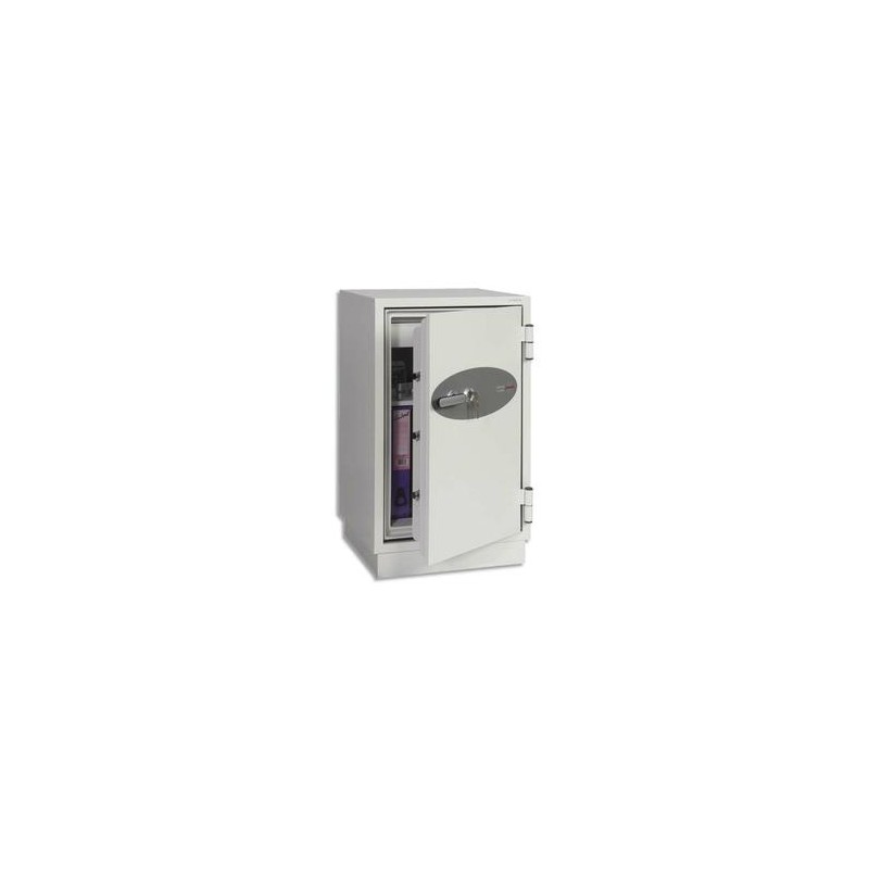 PHOENIX Coffre-fort ignifugé 1h30 acier 84 litres serrure à clé fire fighter L52,2 x H90 x P52,2 cm blanc PHOENIX Coffre-fort ignifugé 1h30 acier 84 litres serrure à clé fire fighter L52,2 x H90 x P52,2 cm blanc