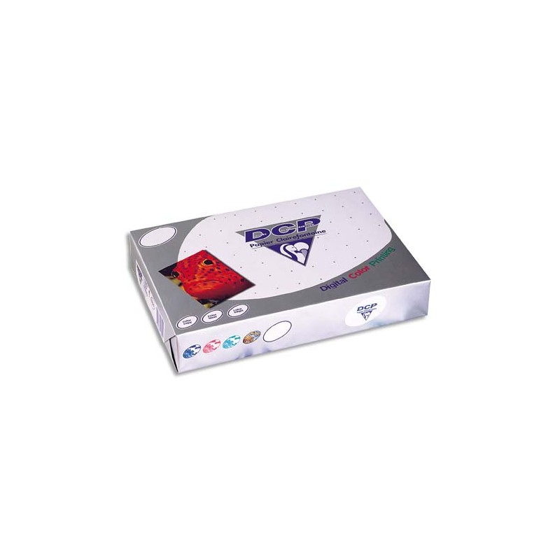 CLAIREFONTAINE Ramette de 250 feuilles papier blanc DCP copieur, laser, jet d encre couleur 120 gr A4 CLAIREFONTAINE Ramette de 250 feuilles papier blanc DCP copieur, laser, jet d encre couleur 120 gr A4