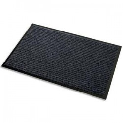 3M Tapis d'accueil Aqua Nomad 45 noir double fibre gratante - Format : 90 x 60 cm épaisseur 5,6 mm 45001