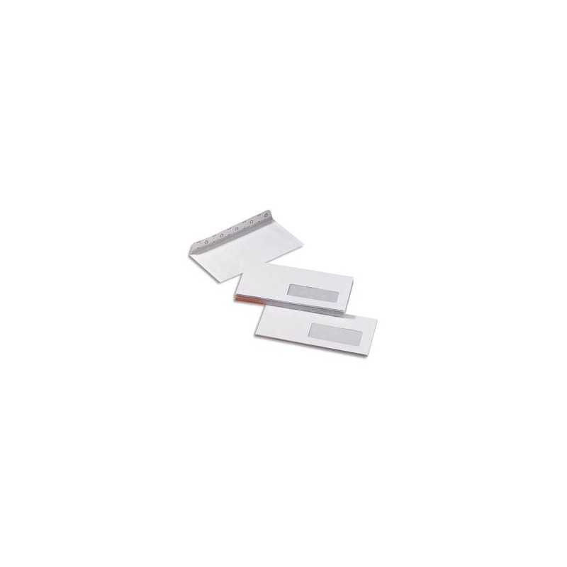 5 ETOILES Boîte de 500 enveloppes blanches 80g DL 110x220 mm fenêtre 45x100 mm auto-adhésives 5 ETOILES Boîte de 500 enveloppes blanches 80g DL 110x220 mm fenêtre 45x100 mm auto-adhésives