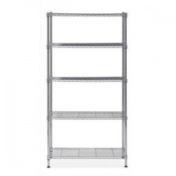 ALB ETAGERE MOBI 5T L90XH200 CHR MOBI5M
