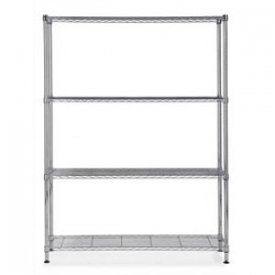 ALB ETAGERE MOBI 4T L120XH160 CHR MOBI4L