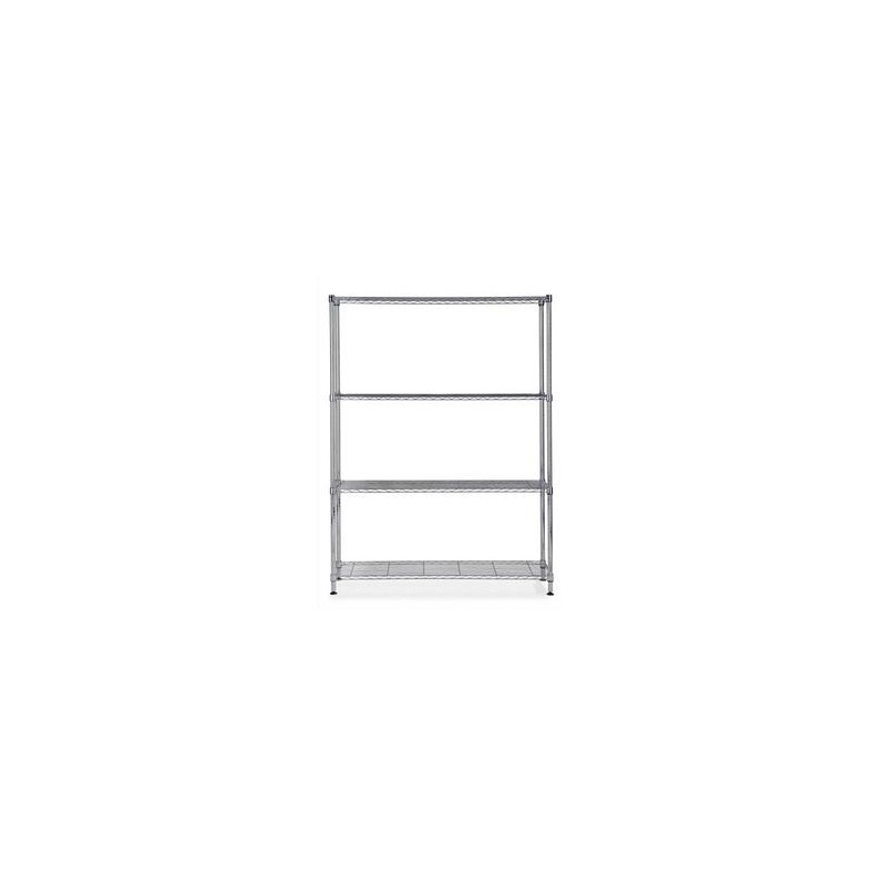 ALB ETAGERE MOBI 4T L120XH160 CHR MOBI4L ALB ETAGERE MOBI 4T L120XH160 CHR MOBI4L