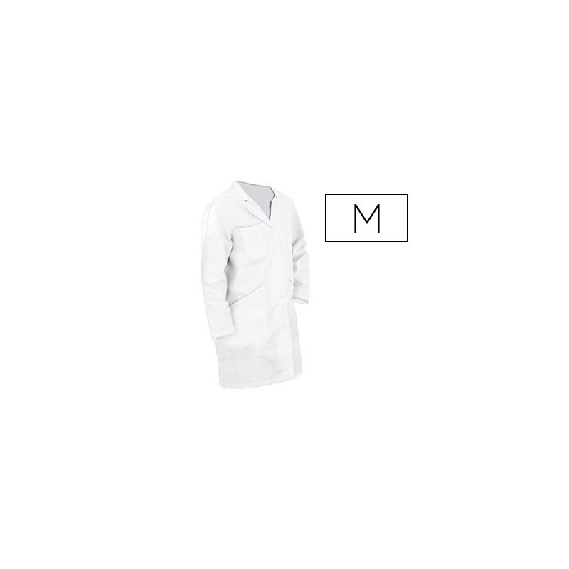 Blouse jpc creations 100% coton 240g/m2 coloris blanc taille m Blouse jpc creations 100% coton 240g/m2 coloris blanc taille m