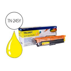 Toner laser brother TN245Y couleur jaune haute capacité 2200p