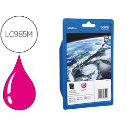 Cartouche brother jet d'encre LC985M couleur magenta 260p