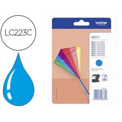 Cartouche brother jet d'encre originale LC223C couleur cyan