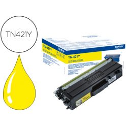 Toner laser brother TN421Y