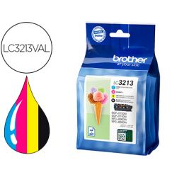 Cartouche brother jet d'encre LC3213VAL 4 couleurs