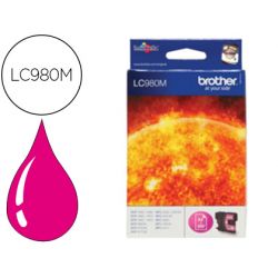 BROTHER Cartouche Jet d'encre Magenta LC980M