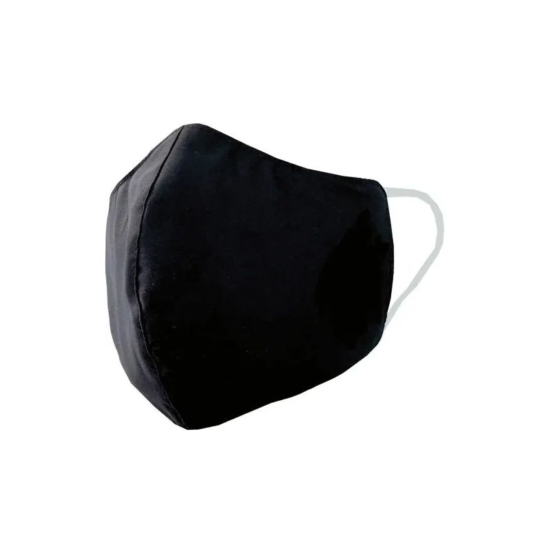 EPI Masque tissu triple épaisseur, déperlant, 30 lavages, sous emballage individuel et stérilisé. Noir EPI Masque tissu triple épaisseur, déperlant, 30 lavages, sous emballage individuel et stérilisé. Noir