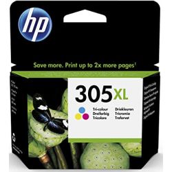 HP Cartouche jet d'encre 305XL 3 couleurs 3YM63AE