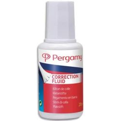 PERGAMY Flacon correcteur fluide avec pinceau, contenance 20 ml