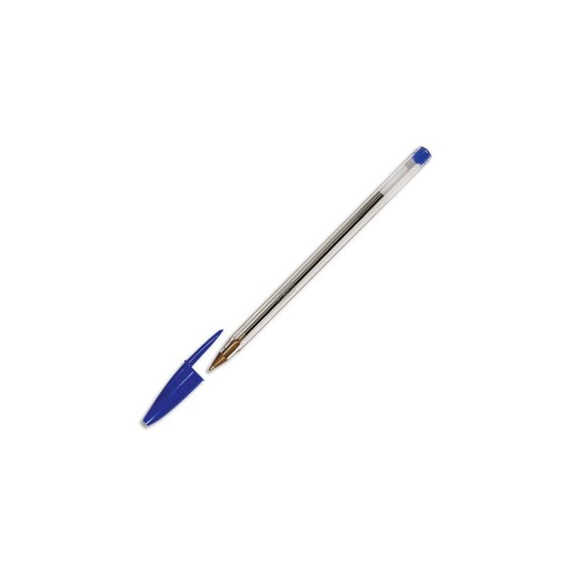 BIC CRISTAL Stylo à Bille Encre Bleue BIC CRISTAL Stylo à Bille Encre Bleue