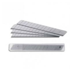 PERGAMY Etui de 10 lames 9 mm pour cutter