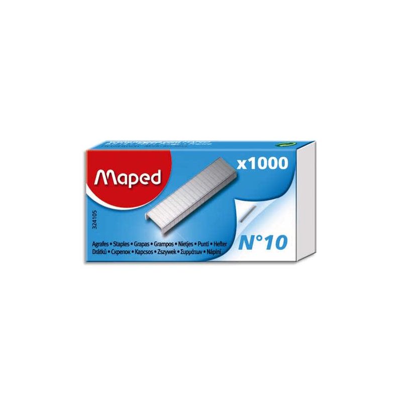 RAPID Agrafes N°10 en Boîte de 1000 RAPID Agrafes N°10 en Boîte de 1000
